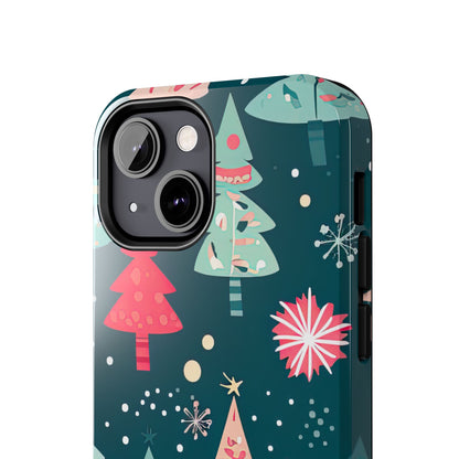 Whimsical Christmas Trees - iPhone Series Case