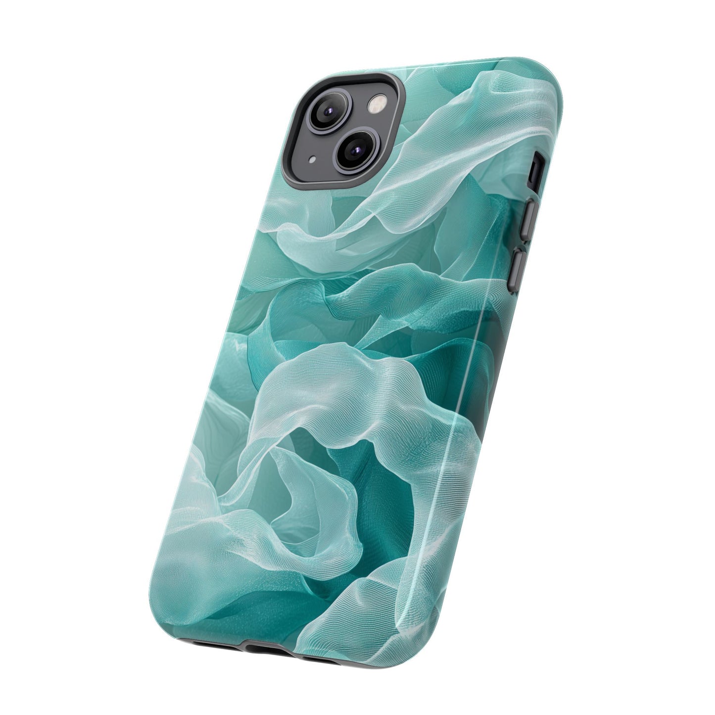 Blue Linen Design iPhone Case