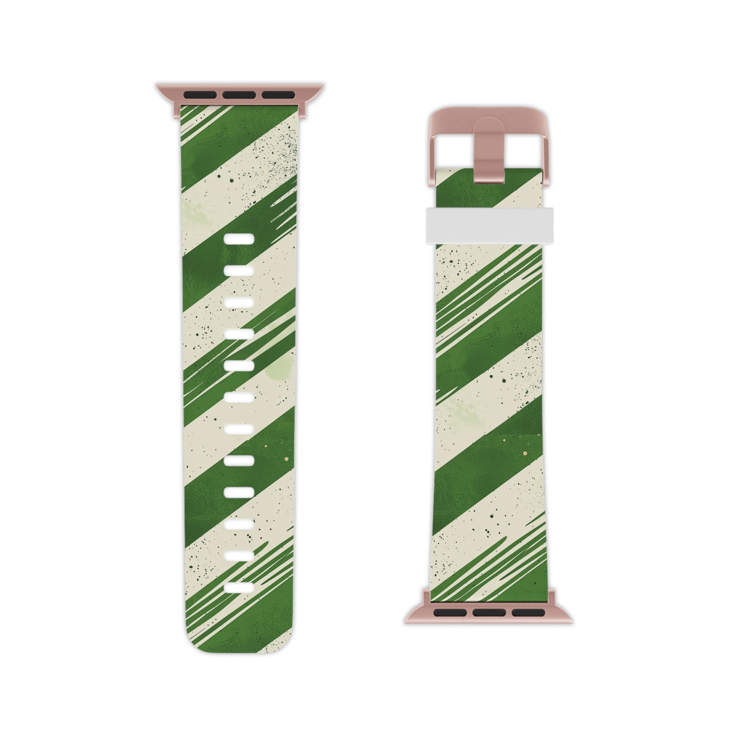 Green Stripes  Apple Watch Band