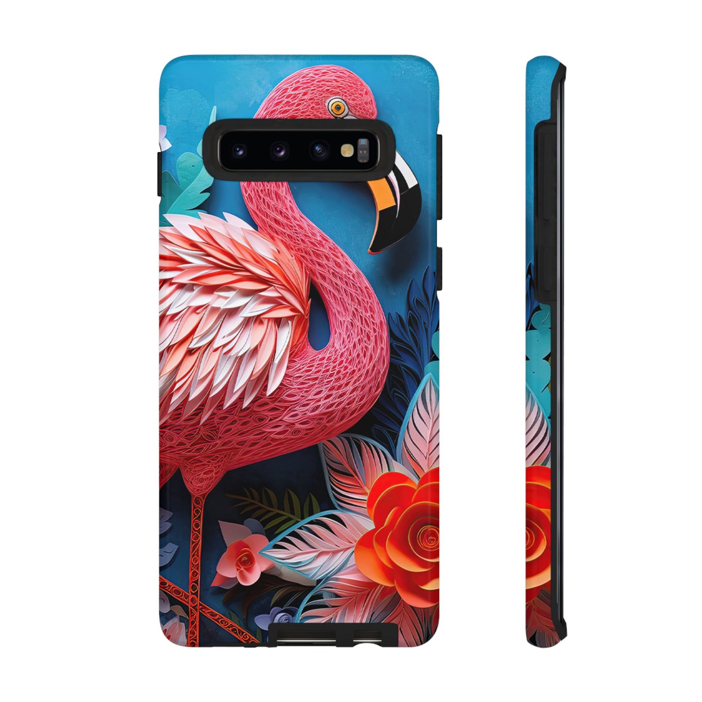 Flamingo Dreams – Bold Tropical Samsung Case