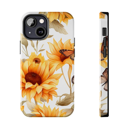 Sunflower & Monarch Garden - iPhone Series Case