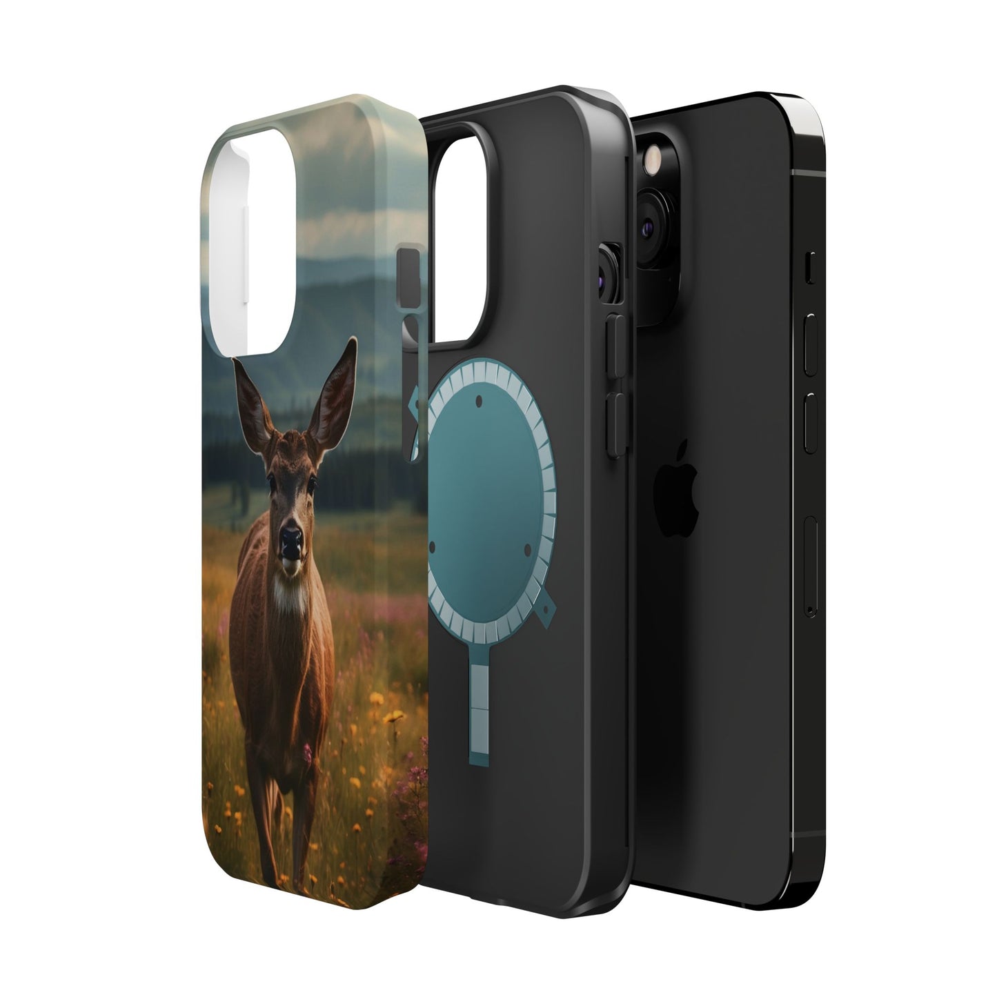 Rustic Meadow Deer – MagSafe iPhone Case