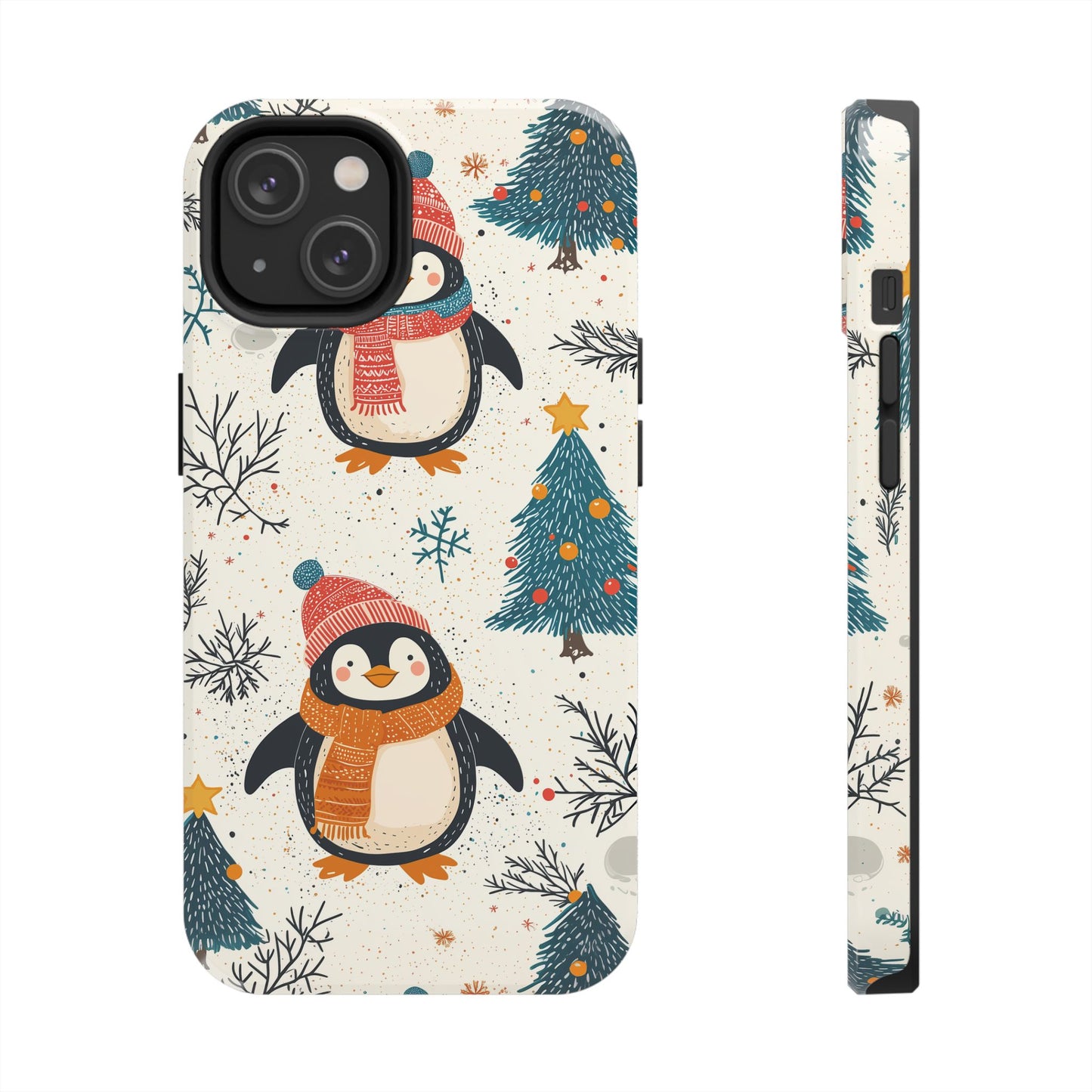 Penguin Wonderland – Snowy Christmas Cheer iPhone Case