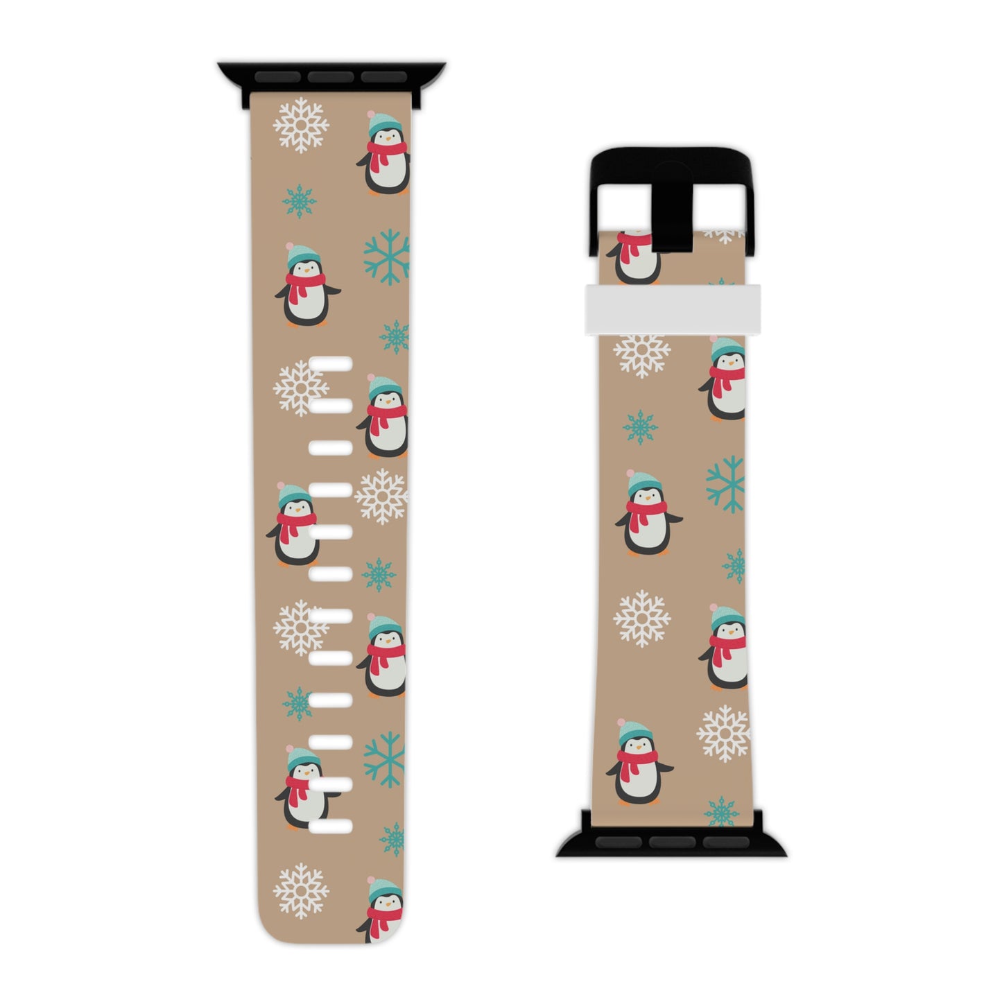 Winter Penguin Cuties Apple Watch Band