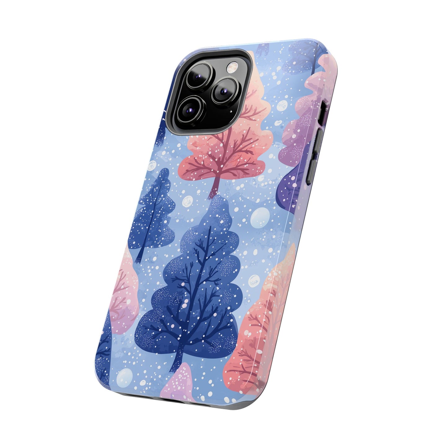 Pink & Purple Winter Wonderland - iPhone Series Case