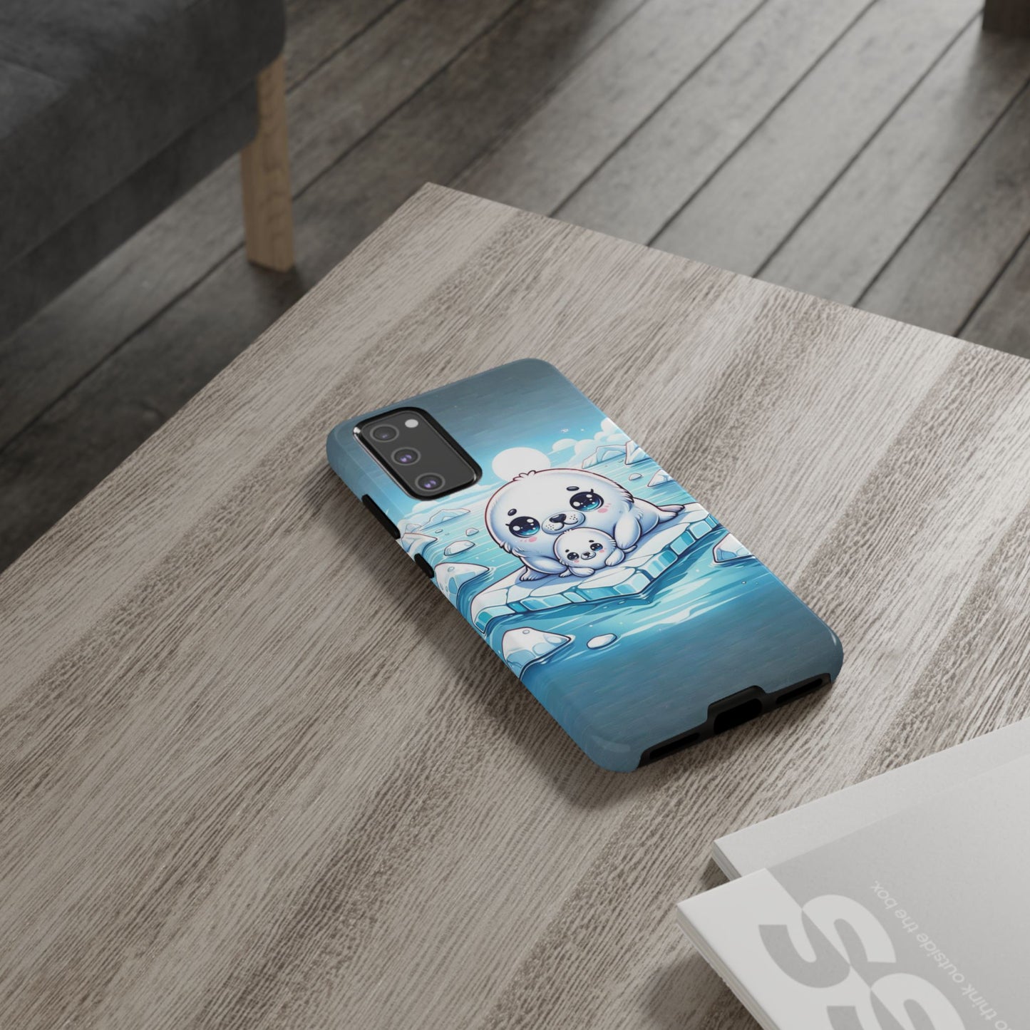 Arctic Embrace Seal iPhone Case