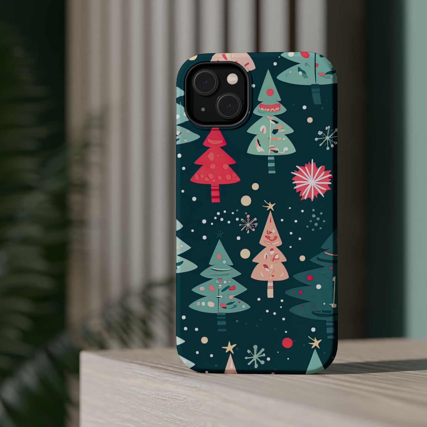 Whimsical Christmas Trees - MagSafe iPhone Series Case