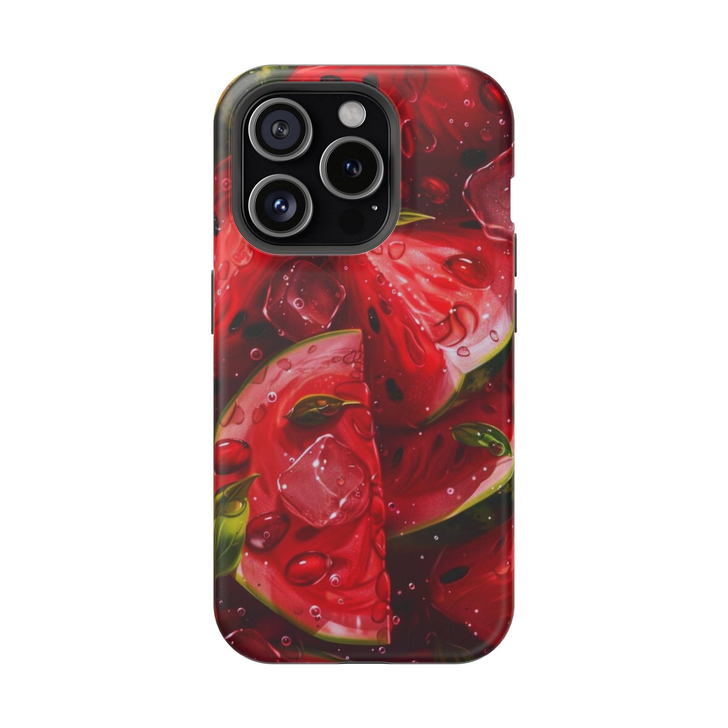 Juicy Watermelon MagSafe iPhone Case – Refreshing Summer Vibes, Dual-Layer Protection