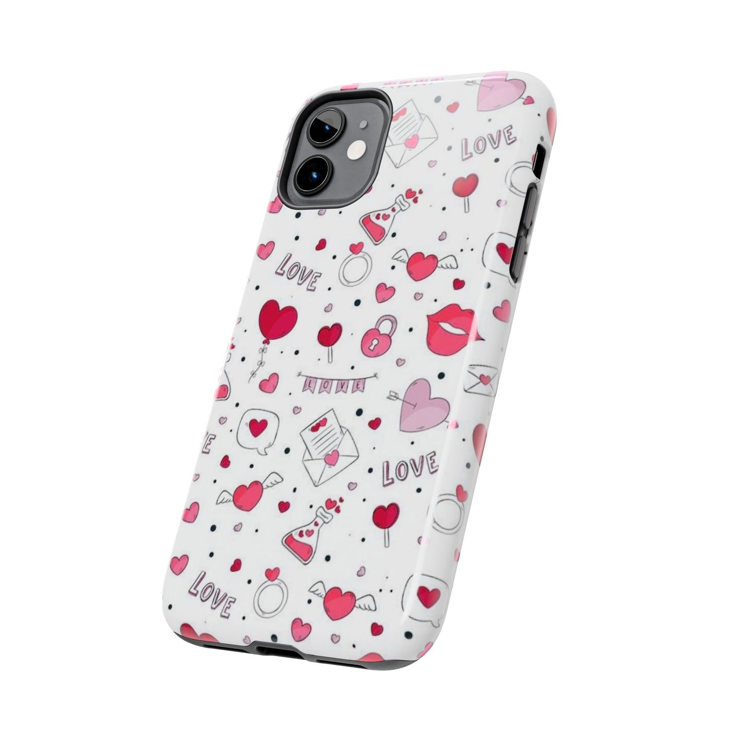 iPhone Case: Romantic Love-Inspired Icons Case