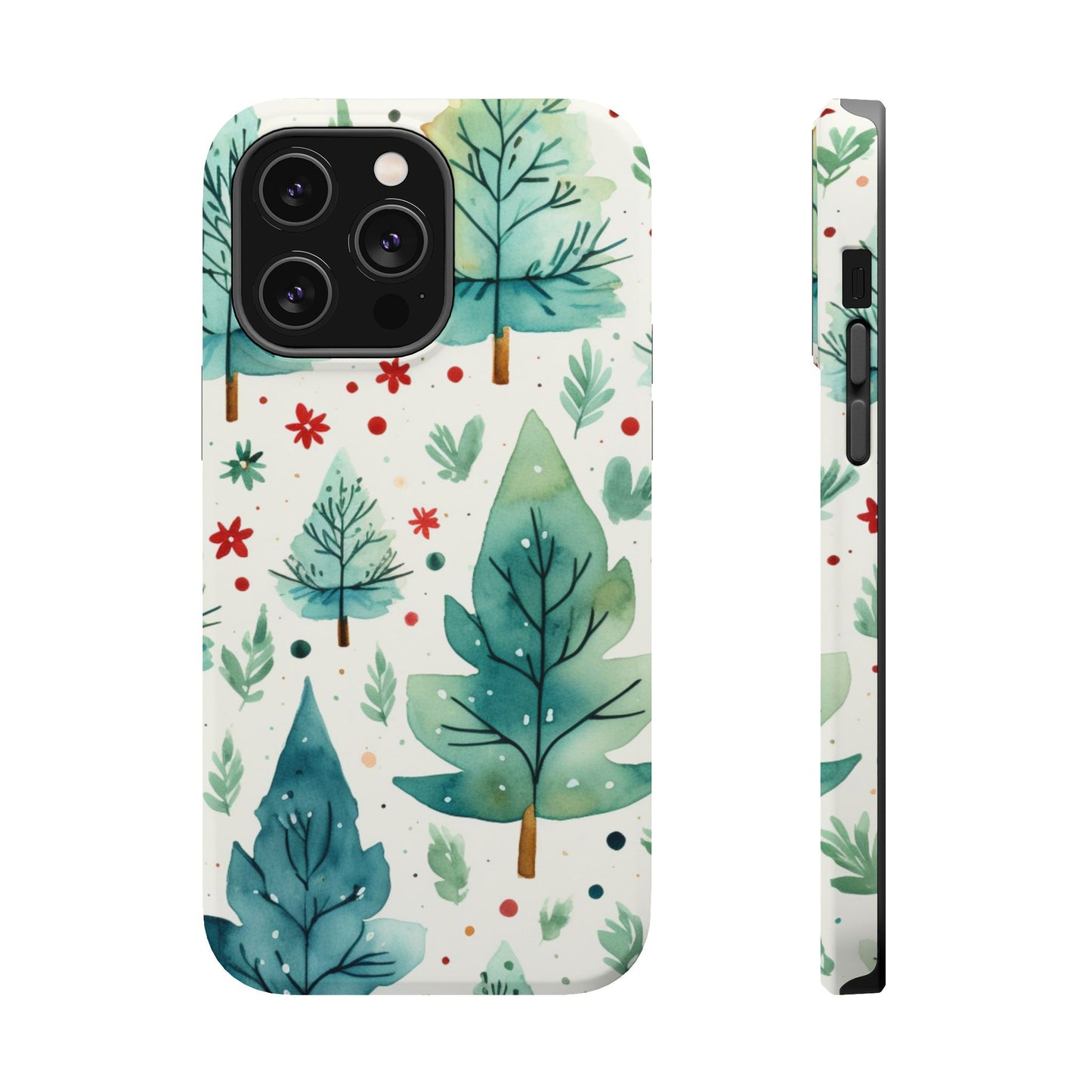 Watercolor Winter Forest - MagSafe iPhone Series Case