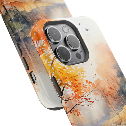 Autumn River Serenity – MagSafe iPhone Case