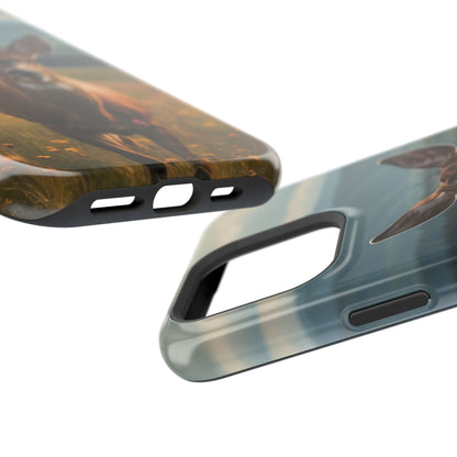 Rustic Meadow Deer – MagSafe iPhone Case