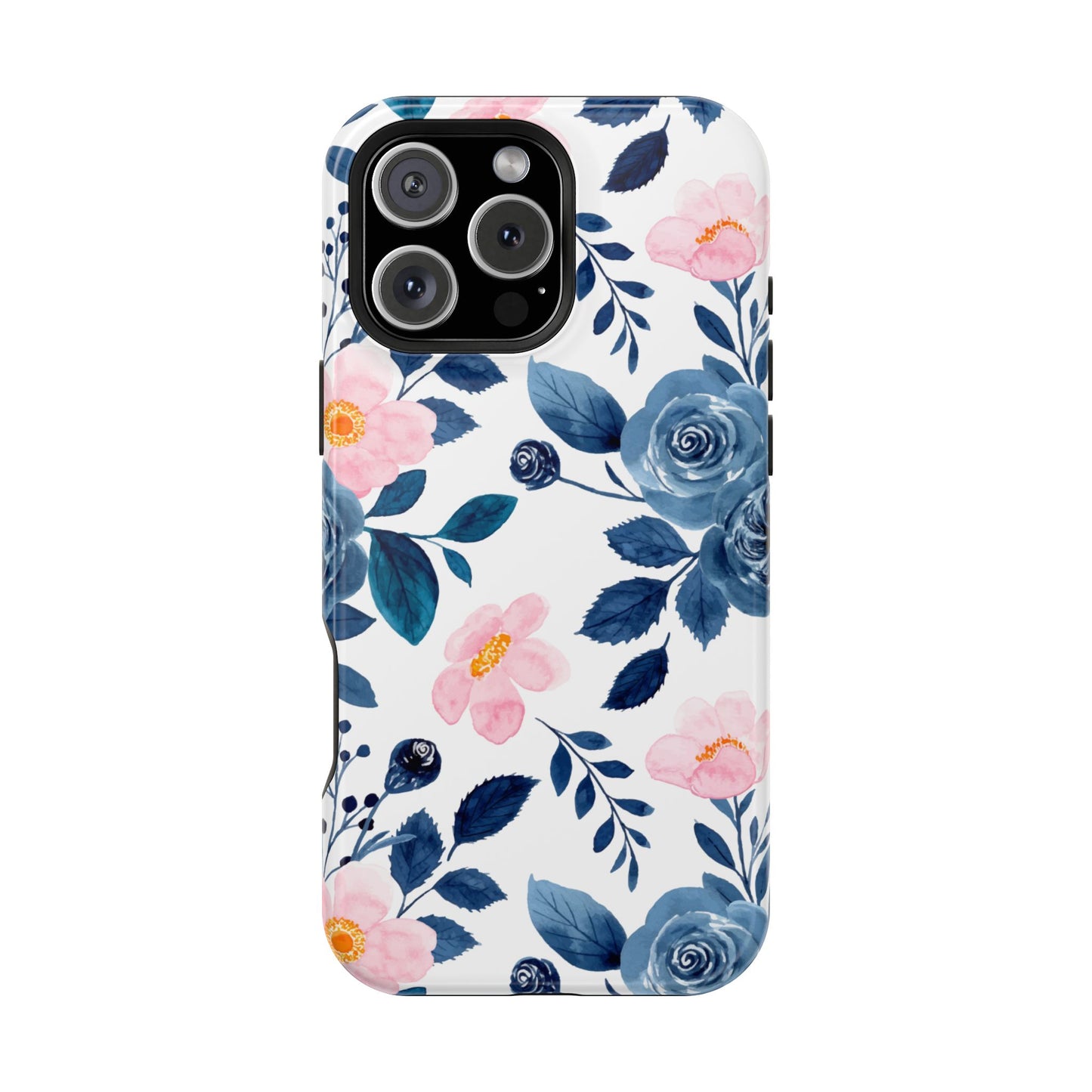 Pastel Garden Charm – MagSafe Case with Soft Watercolor Floral Print