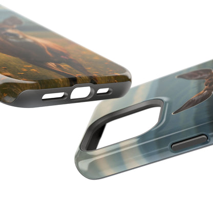 Rustic Meadow Deer – MagSafe iPhone Case