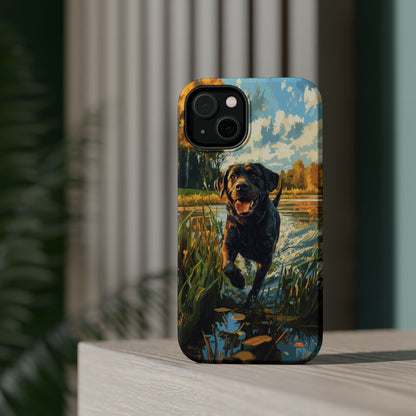 Golden Autumn Labrador - MagSafe iPhone Series Case