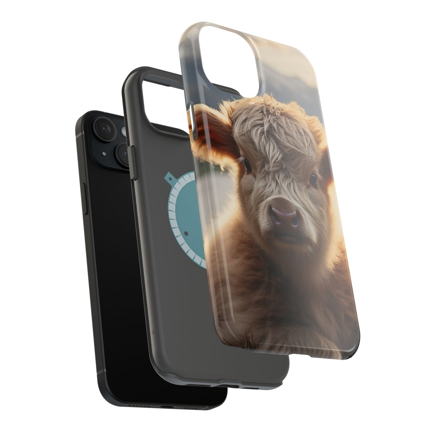 Mountain Munchkin Highland Cow iPhone Case - BOGO Cases