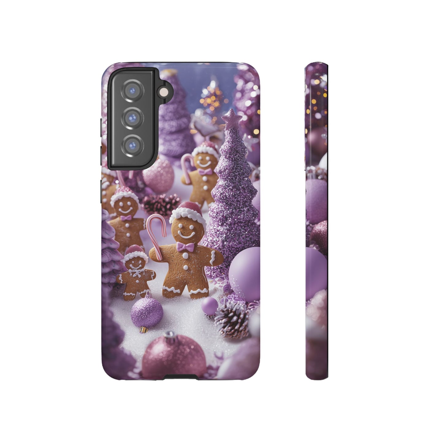 Pink Frosted Gingerbread Forest - Samsung Galaxy Series Case