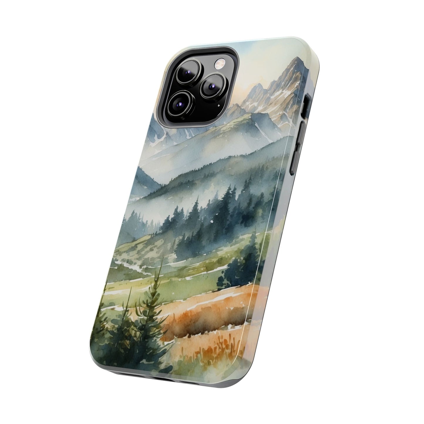 Serene Alpine Forest - iPhone Case