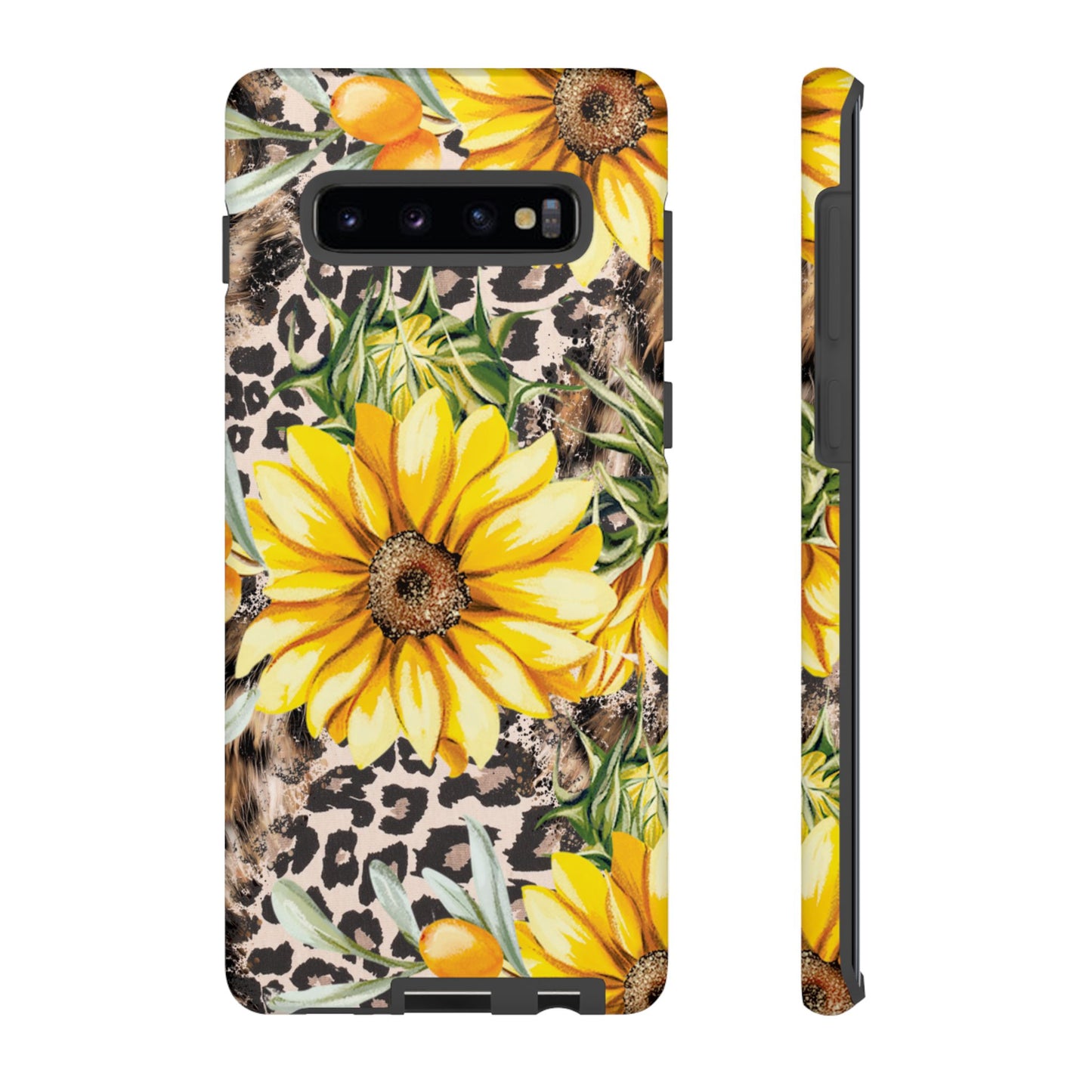 Leopard Sunflower Chic - Samsung Galaxy Series Case