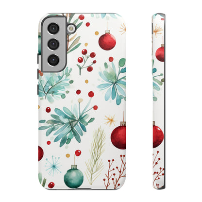 Festive Holiday Ornament Pattern – Samsung Galaxy Case