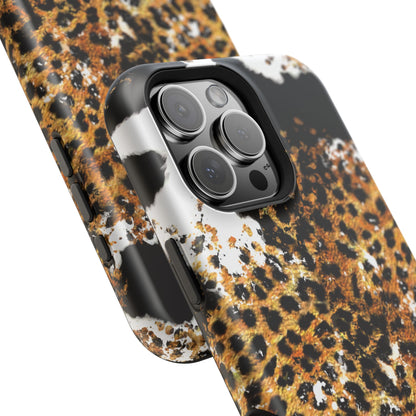 Bold Leopard Ink Splash - MagSafe iPhone Series Case