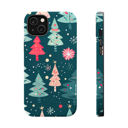 Whimsical Christmas Trees - MagSafe iPhone Series Case