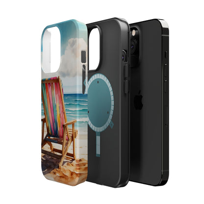 Vibrant Beach Escape MagSafe iPhone Case – Summer Vibes Design