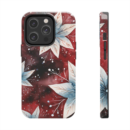 Winter Bloom Poinsettia – iPhone Case