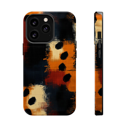 MagSafe iPhone Case: Cheetah Plaid – Wild & Bold Print