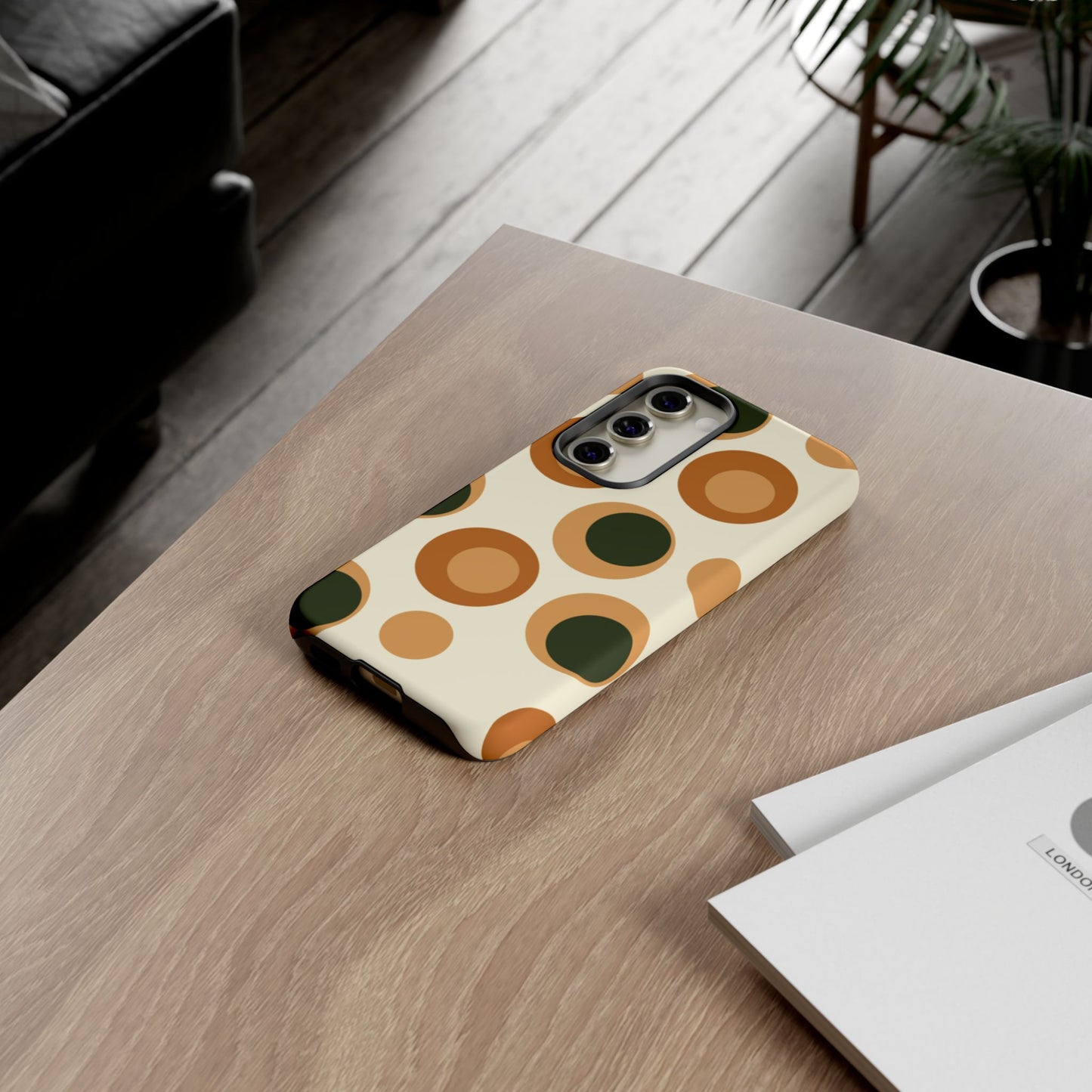 Retro Earthy Circles - Samsung Galaxy Case