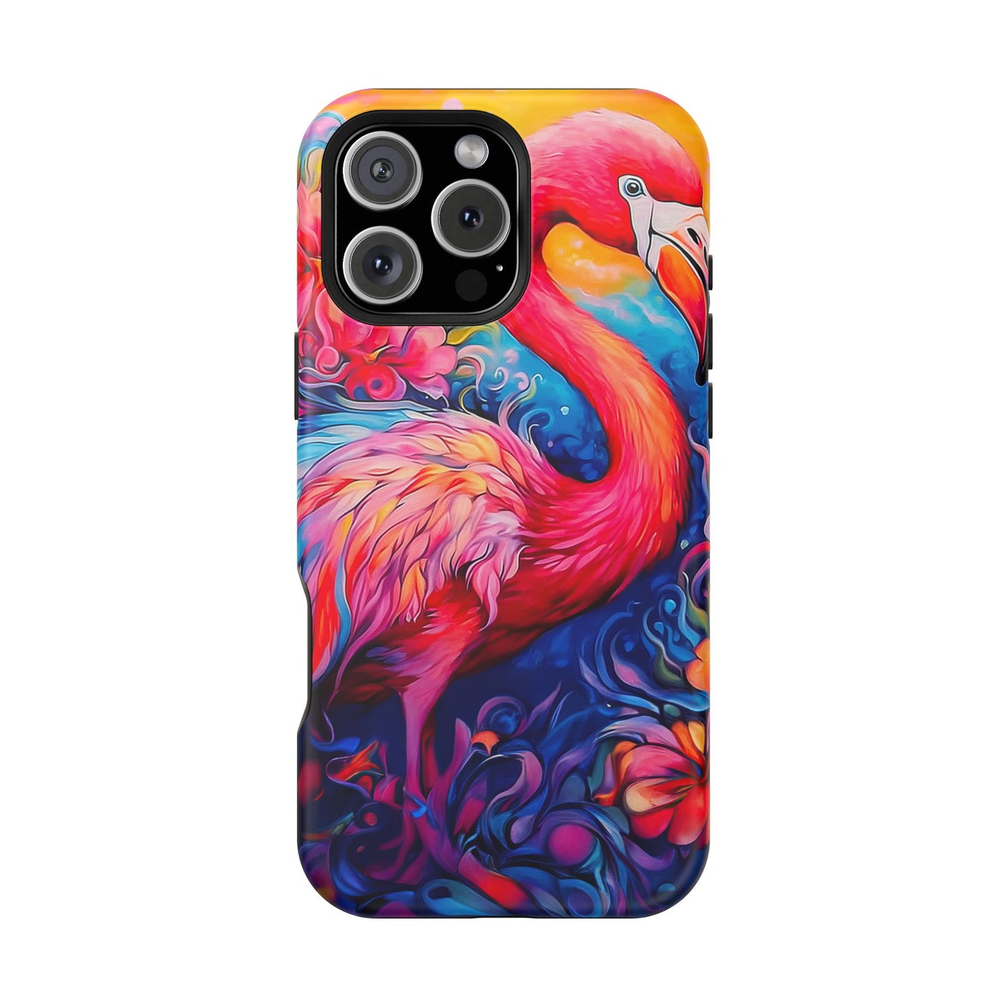 Flamingo Radiance – MagSafe iPhone Cases