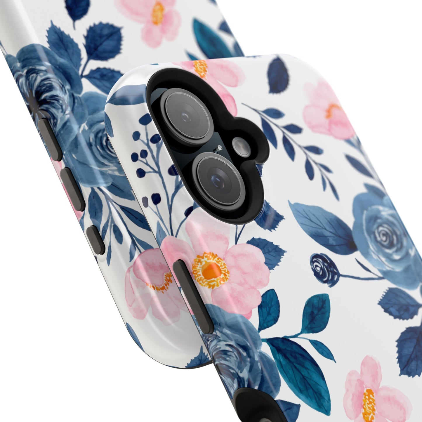 Pastel Garden Charm – MagSafe Case with Soft Watercolor Floral Print