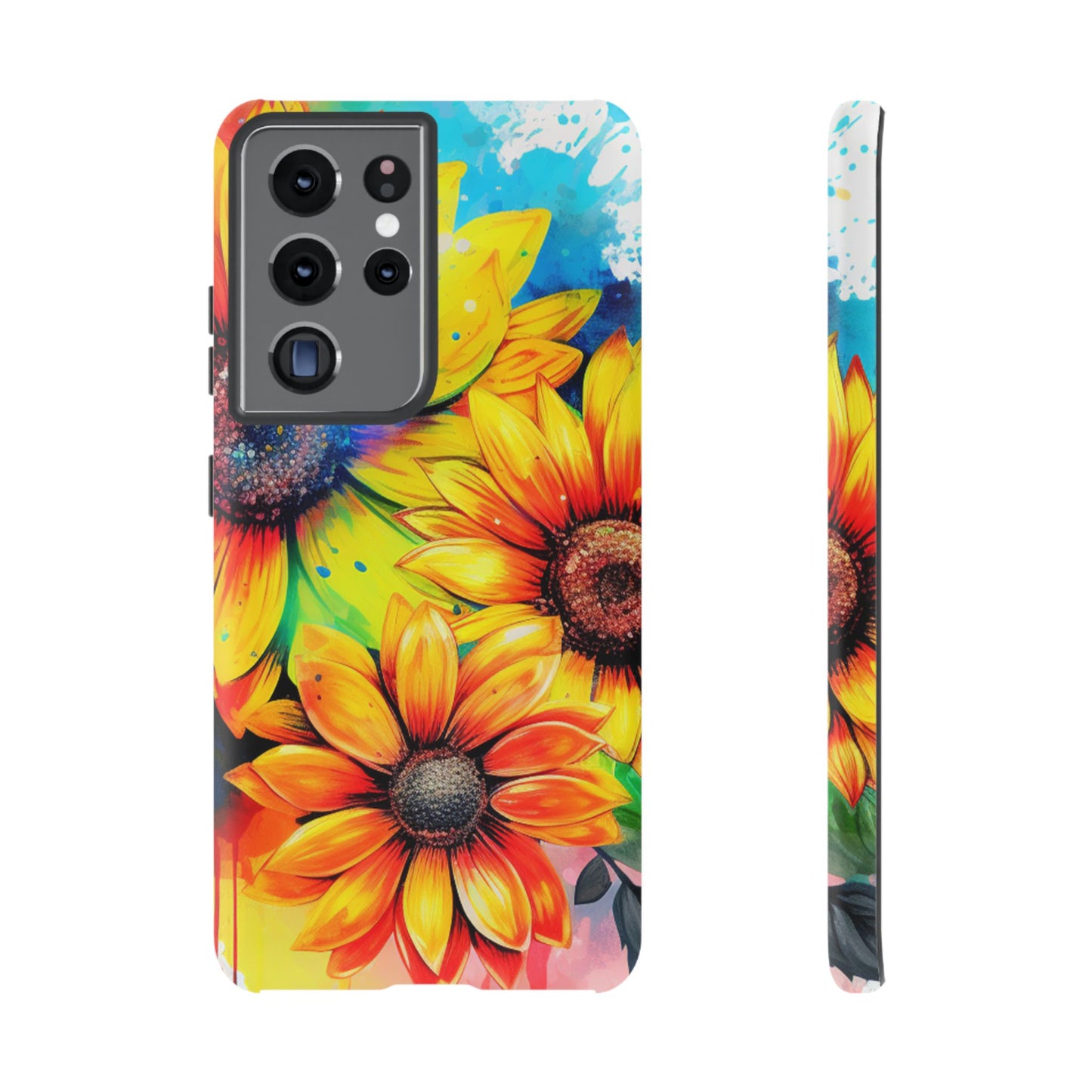 Vibrant Sunflower Splash - Samsung Galaxy Series Case