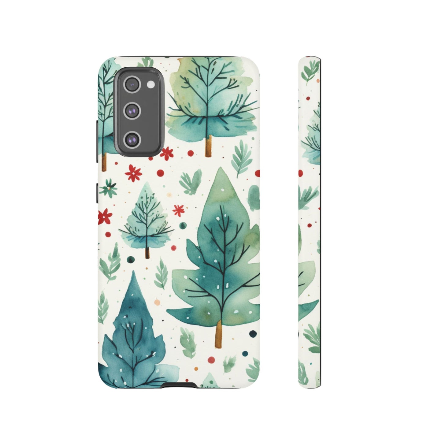 Watercolor Winter Forest -  Samsung Galaxy Series Case