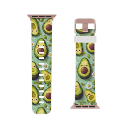 Cute Avocado Apple Watch Band