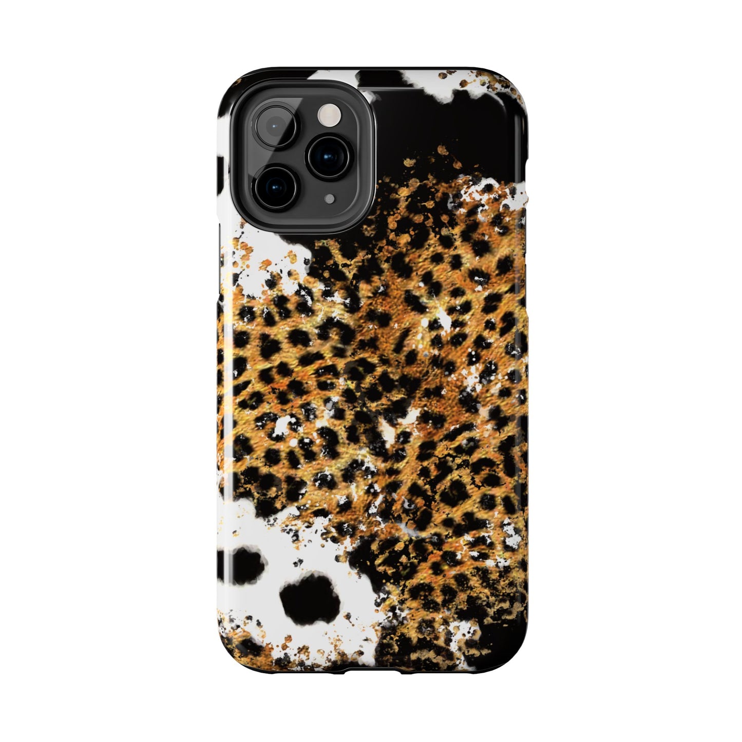 Bold Leopard Ink Splash - iPhone Series Case