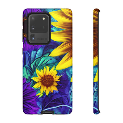 Purple & Gold Sunflower Dream - Samsung Galaxy Series Case