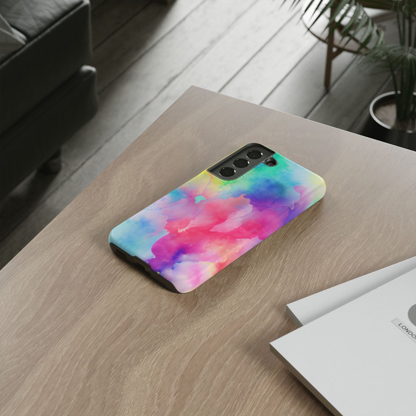 Pastel Watercolor Dream Samsung Galaxy Case – Slim Profile, Glossy Finish
