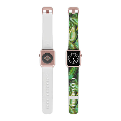 Glossy Avocado Apple Watch Band