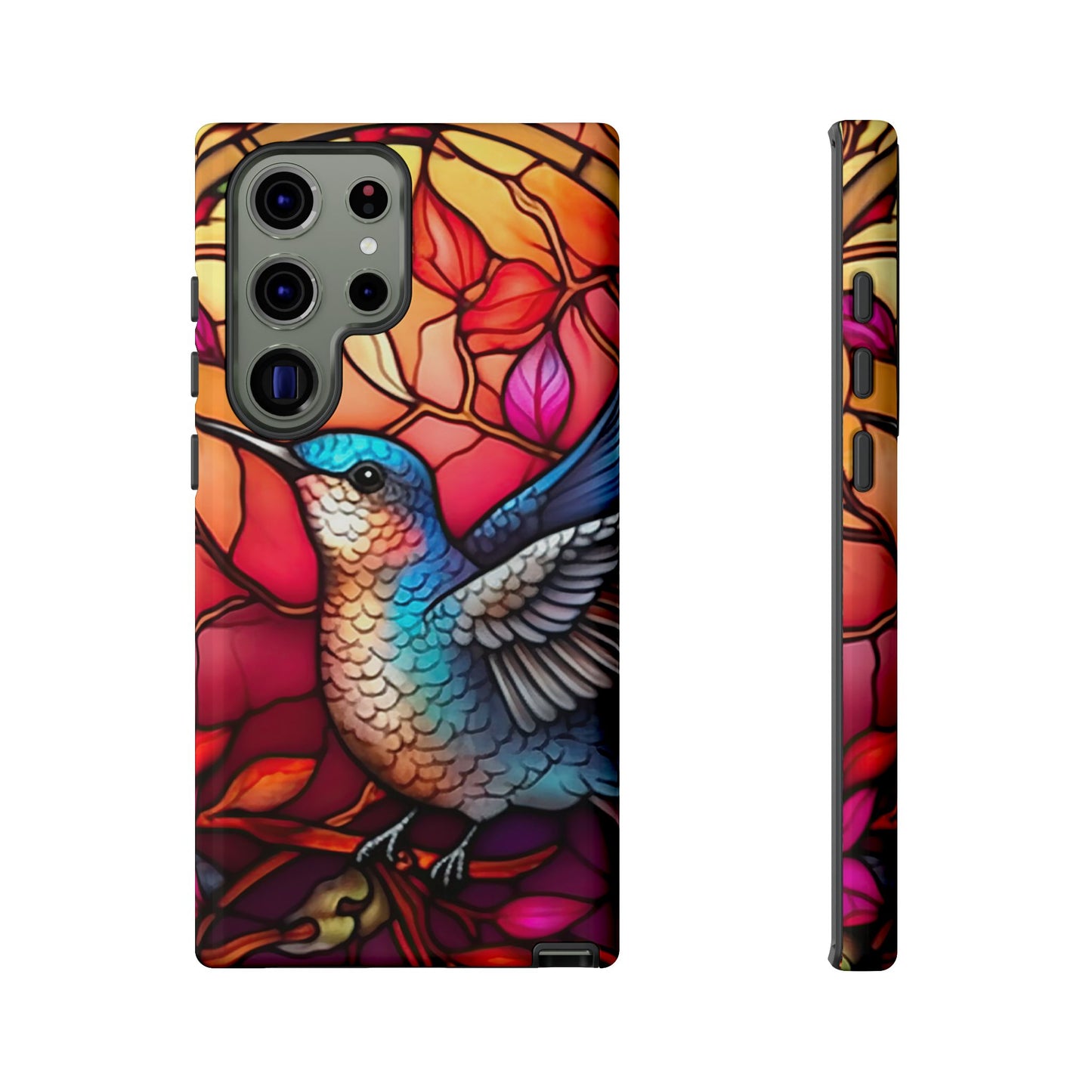 Radiant Multicolor Bird Artwork - Samsung Galaxy Case