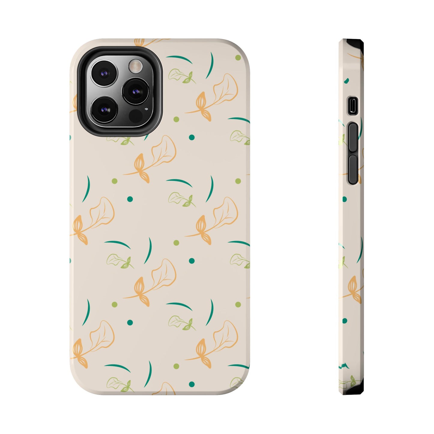 Soft Pastel Abstract Floral Tough iPhone Case – Playful Minimalist Design with Dual-Layer ProtectionPastel Abstract Floral Tough iPhone Case – Playful Minimalist Design with Dual-Layer Protection