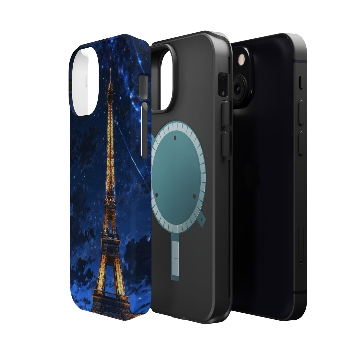 MagSafe Case - Eiffel Tower Under Starlit Sky Design