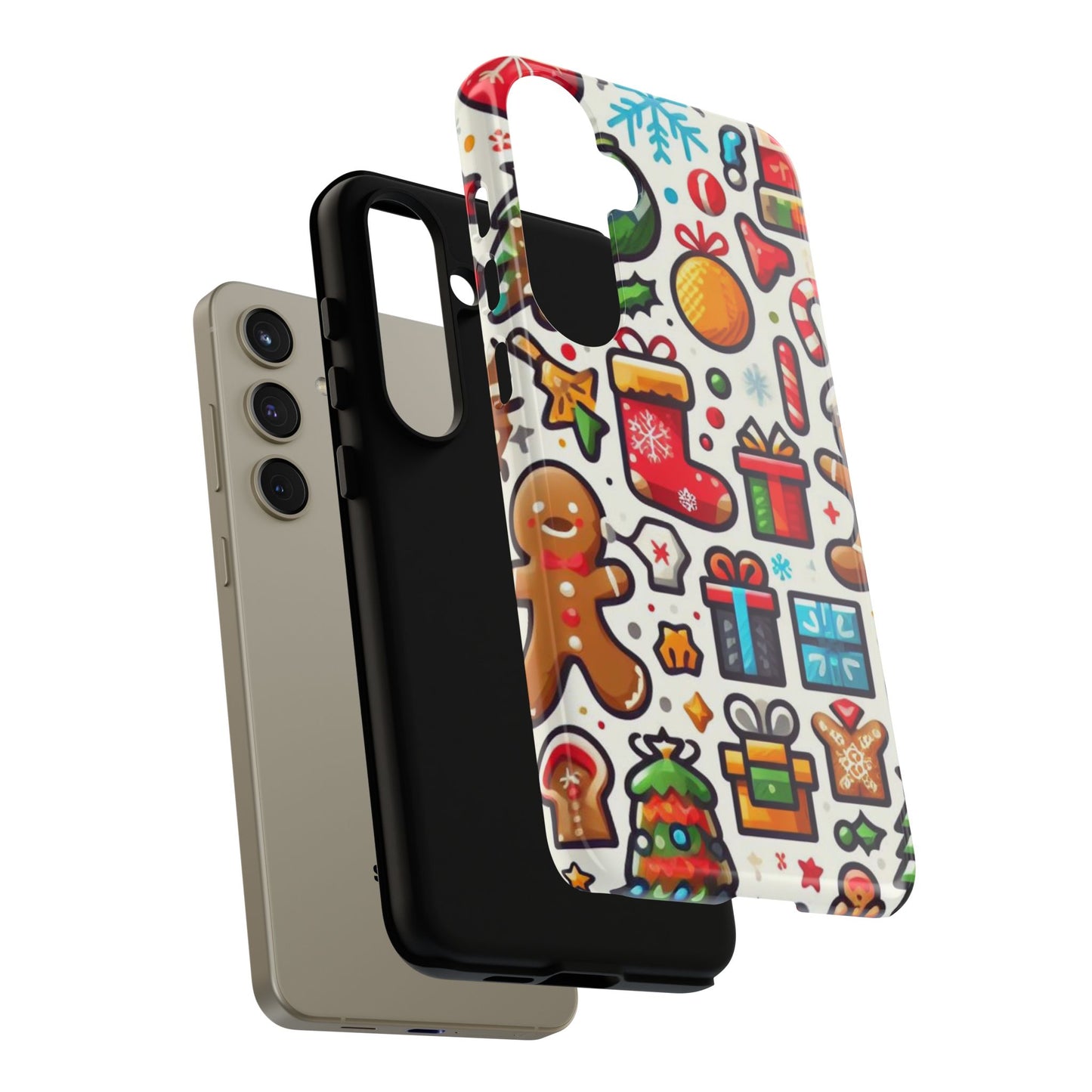 Festive Christmas Icons Pattern – Samsung Galaxy Series Case