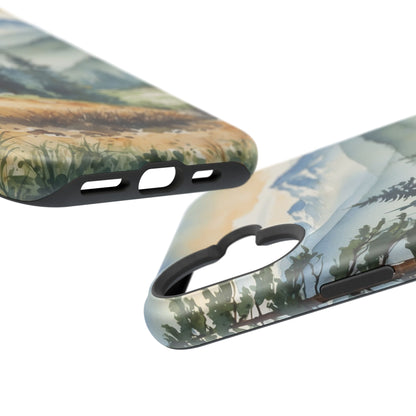 Tranquil Mountain Escape - MagSafe iPhone Case