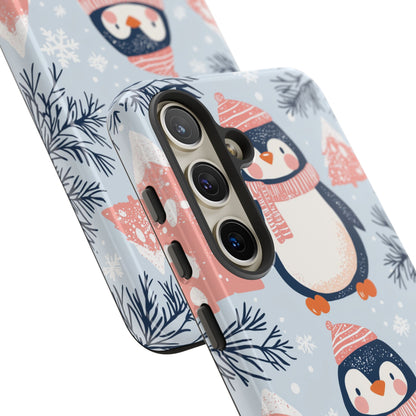 Penguin in Winter Wonderland Samsung Galaxy Case