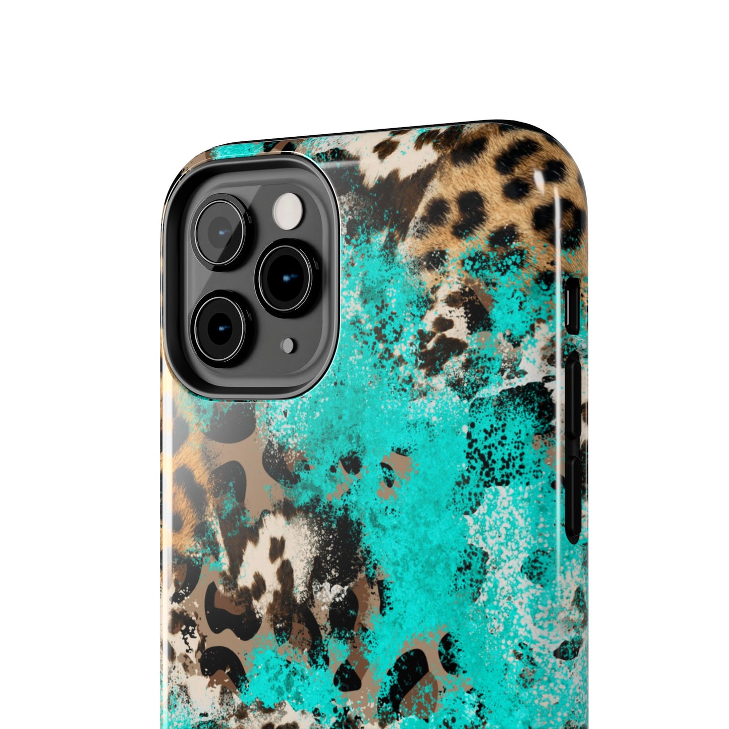 Aqua Splash Leopard - iPhone Series Case