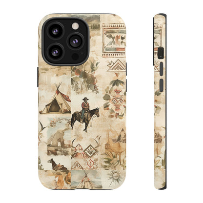 Western Collage Case | Vintage Country Aesthetic