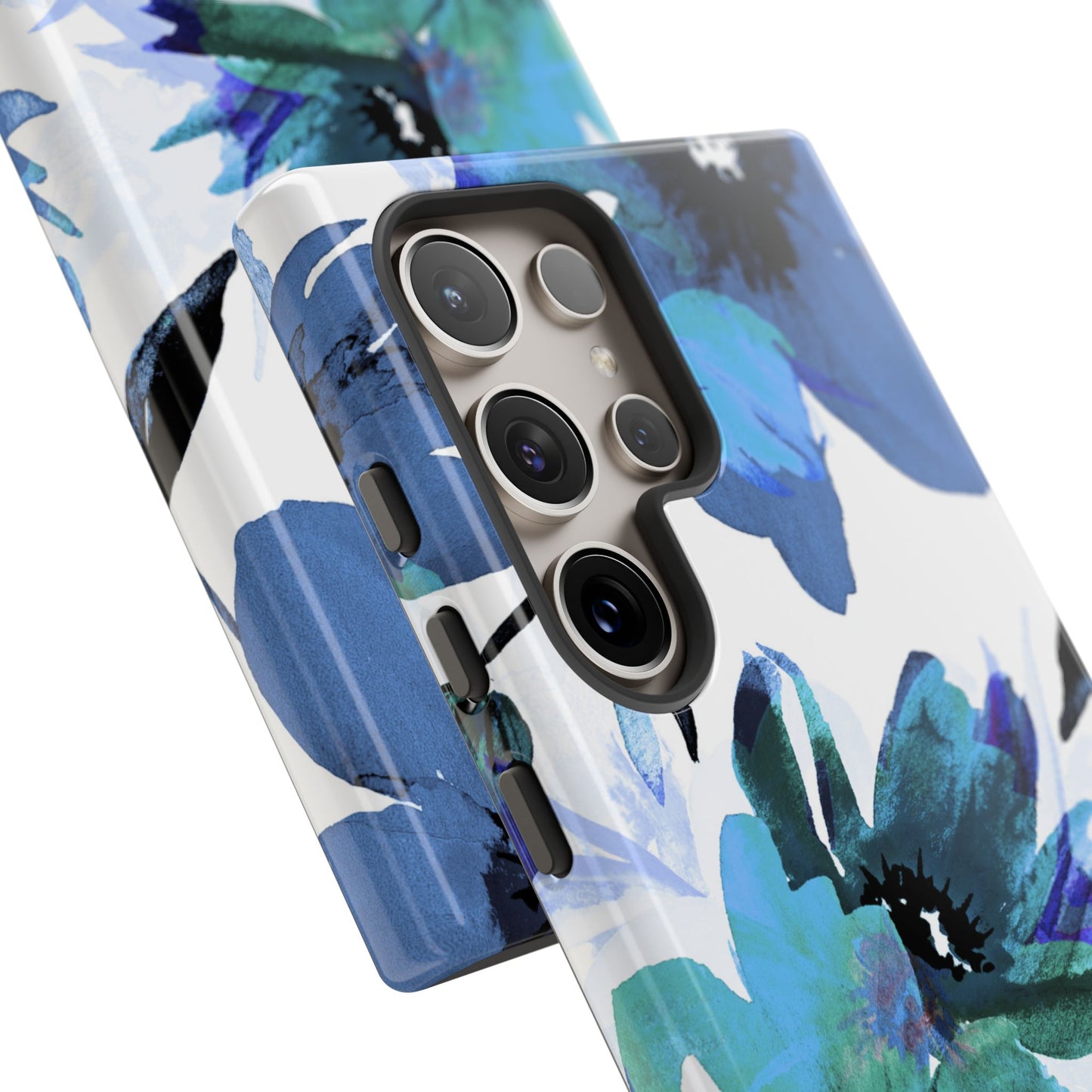 Samsung Galaxy Case – Serene Blue Blossom