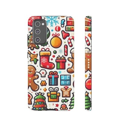 Festive Christmas Icons Pattern – Samsung Galaxy Series Case