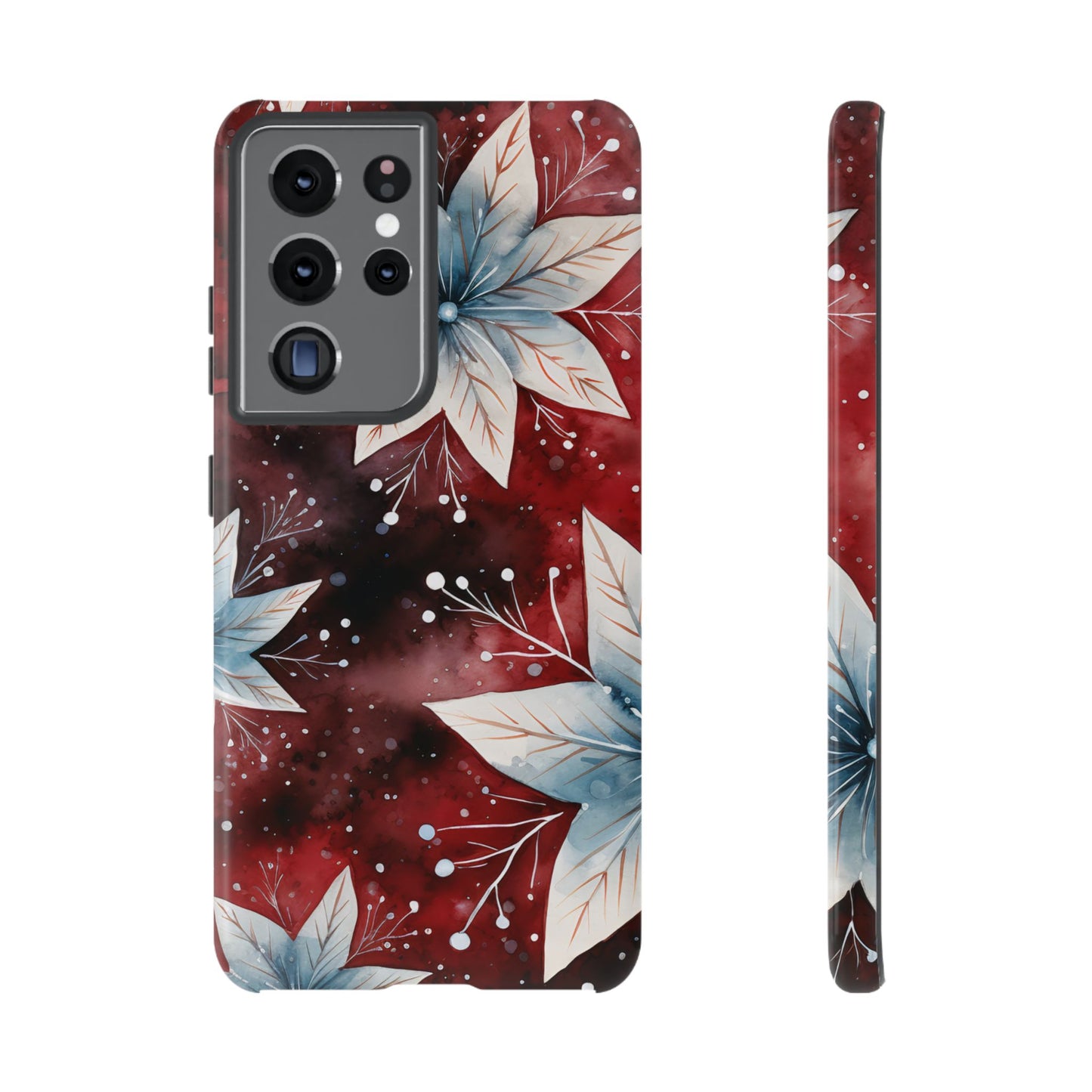 Winter Bloom Poinsettia – Samsung Galaxy Case